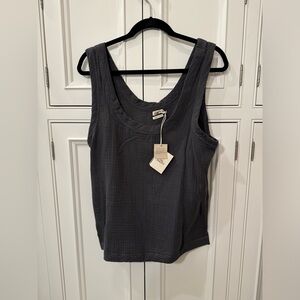 Faherty Dream Cotton Scoop Tank